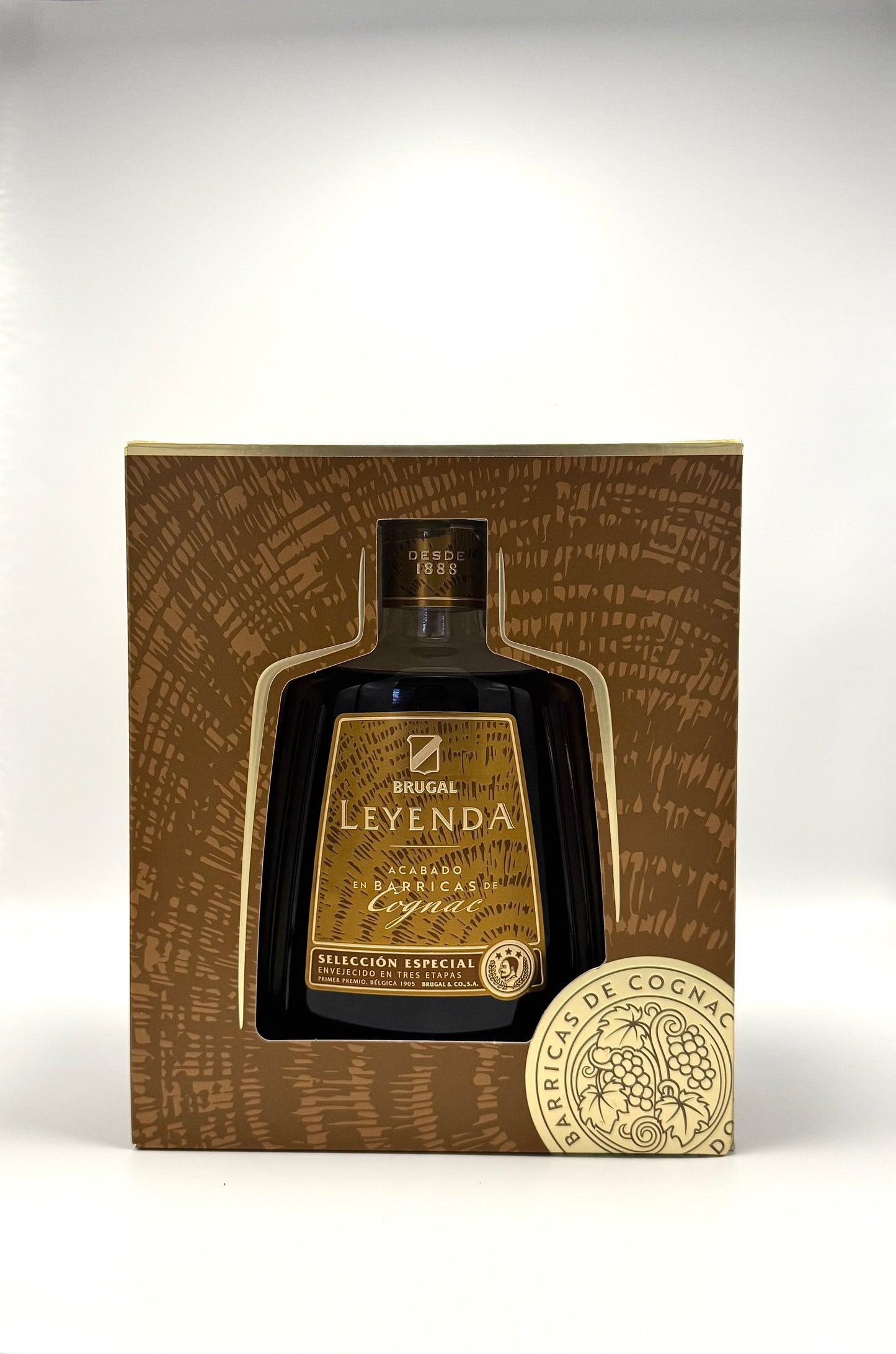 Brugal Ron Leyenda Cognac Finish Rum 0,7l